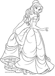 These are just adorable coloring sheets for beauty and the beast. Pin On Disney