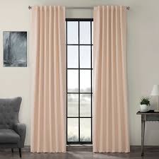 Bellini Peach Blackout Room Darkening Curtain Pink Blackout Curtains Panel Curtains Blackout Curtains