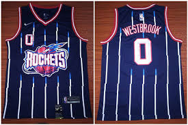 Jun 28, 2021 · presti had been willing to pursue a package of russell westbrook and george to the raptors, but no talks ever gained traction, sources said. Rockets 0 Russell Westbrook Blue Nike Swingman Jersey
