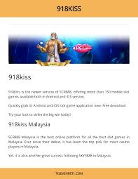 Jun 16, 2016 · download apk (54.1 mb) versions. Kiss918 Android And Ios Free Ang Pow Online Casino Pubhtml5