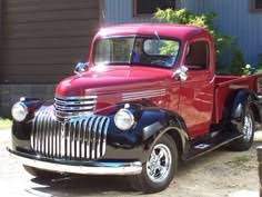 Image result for Permanent Red 1940 GMC