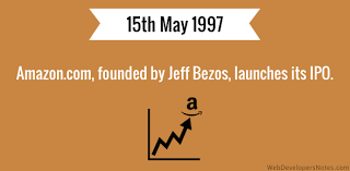 Some major companies have already gone public this year, and even more will go public before the end of the. Amazon Com Ipo Launch Date