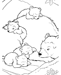 Coloring Pages Of Grizzly Bears Drawings Of Bears New Calendar
