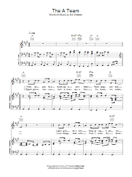 Search Results For Ed Sheeran The A Team Piano Music Notes Sheets Score Pdf Piano Music Notes Sheet Music Notes Music Notes