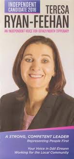Leaflet from Teresa Ryan-Feehan -Independent -Offaly #ge16