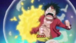 Usopp claims that the afro gives luffy extra power. How Does Luffy S Red Hawk Works How Does Luffy S Fist Ignite Quora