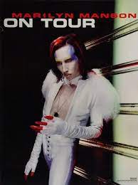 Marilyn manson painting music wall print poster de. Marilyn Manson Vintage Concert Poster 1999 At Wolfgang S