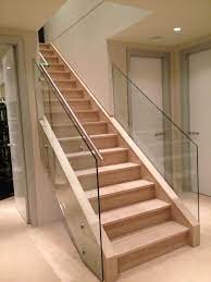 Contemporary Glass Banisters Google Search Glass Staircase Glass Railing Interior Stairs