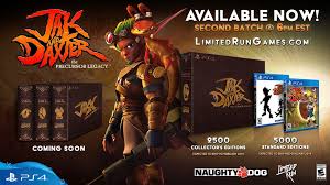 Gta san andres sellado ps2. Jak And Daxter Gets Physical Ps4 Versions Collector S Edition Releases Playstation Blog
