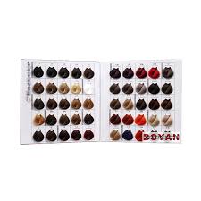 private label 50 colors two pages hair color swatch book buy hair color swatch book cream hair color hair shade book product on alibaba com