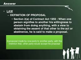 Introduction of malaysian contract act 1950 contract is a voluntary, deliberate, and legally binding agreement between two or more competent parties. Contract Law Question Given By Lecturer And My Answer