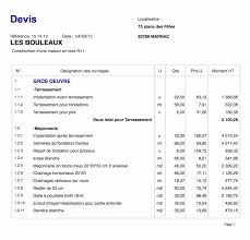 Exemple devis construction maison individuelle. Suivi De Chantier Gestion Des Travaux Et Devis Avec Batimax