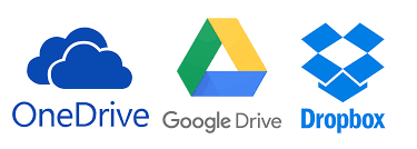 Resultado de imagen para Drop Box, Google  Drive y One Drive: caracteristicas