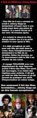 4 Faits De Boss Sur Johnny Depp Johnny Depp Movie Quotes Fun Facts