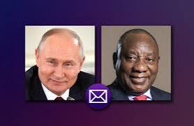 🇷🇺🇿🇦 Russia's President Vladimir Putin congratulated Cyril Ramaphosa on his re-election as President of South Africa. ✉️ We highly appreciate your personal contribution to the development of strategic partnership relations between our