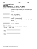 What Is The Ph Scale Teachervision