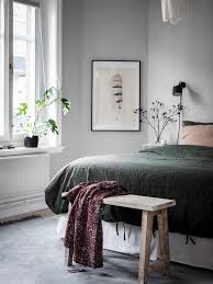 20 refreshing grey and green bedrooms | when designing a bedroom, several factors are to be considered, wall colors, size of the bed, choice of windows. Cozy Bedroom In Green And Grey Coco Lapine Designcoco Lapine Design