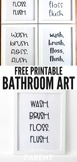 Black And White Road Signs Printable Free Printable Bathroom Signs In Black And White Make It Easy To Update Your Bathroom Wit Bathroom Printables Bathroom Printables Free Printable Bathroom Signs