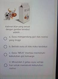 Kalimat yang digunakan pada sebuah iklan bertujuan. Kalimat Iklan Yang Sesuaidengan Gambar Tersebutadalah Brainly Co Id