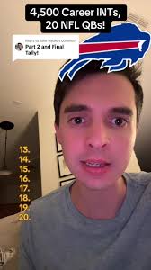 Top 20 NFL Quarterbacks with Most Career Interceptions