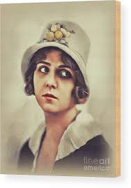 Olive Thomas, Vintage Actress #1 Wood Print