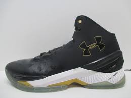 Black And Gold Under Armour Shoes New Under Armour Curry 2 Le Basketball Shoes Black Gold 1280303 001 Sz 12 Fashion Clothing Shoes Accessories Mens Black Shoes Shoes Basketball Shoes