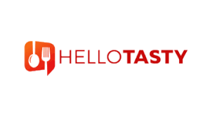 Hellotasty Com Is For Sale Brandbucket Food Logo Design Logo Food Funny Attitude Quotes