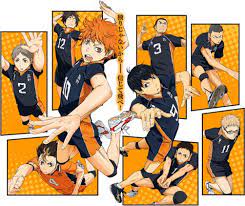 Youths wagering the spring high volleyball tournament. Haikyu Volleyball Anime S Ad Introduces Cast News Anime News Network