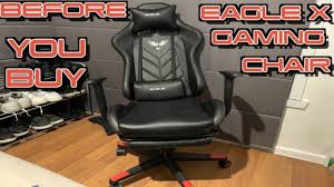 You can watch here all kind of the best and. Before You Buy This Eagle X Gaming Chair Youtube