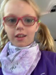 She’s off to her THIRD week of camp this summer. Bless @sandyridgegscamp  for this week’s @taylorswift theme. This girl is ready to have a blast! ☘️💜