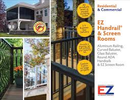 4 ft, 6 ft, 8 ft, and 10 ft (all true dimensions) material type: Square Baluster Product Catalog Ez Handrail