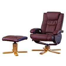 Worthen Manual Swivel Recliner With Footstool Charlton Home Upholstery Burgundy Swivel Recliner Recliner Living Room Recliner