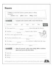 These worksheets are great for classroom or home use and you may print as many as. Language Arts Worksheets Language Arts Worksheets English Language Worksheets For Grade 1 Pdf Jpg A Linun Is A Word That Names A Persen Plate Er Thing Course Hero