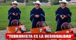 Este martes, ireño castillo, padre del presidente electo pedro castillo por perú libre, dijo que su hijo fue criado en un ambiente de tranquilidad y de respeto, y por eso, rechazó esa etiqueta de terrorista, además aseguró que el nuevo mandatario sabrá decidir en caso algún personaje de a la corrupción. Pedro Castillo Nos Dicen Terrorista Terrorista Es La Desigualdad El Hambre Y La Injusticia Video