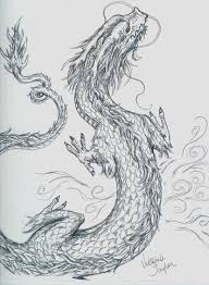 Chinese Dragon Sketch By Dragonspark On Deviantart Dragon Sketch Chinese Dragon Drawing Dragon Drawing