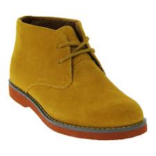 Boys Florsheim Quinlan Jr Size 5 M Mustard With Brick Sole