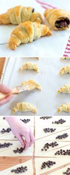 Easy 30 Minute Chocolate Croissants Recipe Recipe Chocolate Croissant Recipe Puff Pastry Recipes Dessert Pastries Recipes Dessert