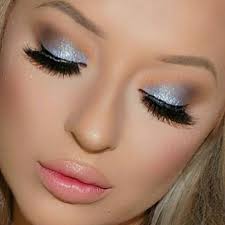 Bling Bling Sparkle Eyeshadow Sparkle Eyeshadow Light Blue Eyes Blue Eye Makeup