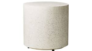 Terrazzo Side Table Reviews Cb2 Black Side Table Side Table Minimalist Side Table