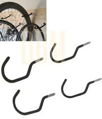 4 Pcs Jumbo Bike Bicycle Hooks Ceiling Wall Mount Hang Hanger Garage Storage Bike Storage Garage Diy Bike Rack Bike Storage Solutions