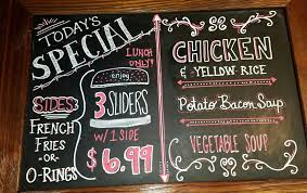 Oak letters 11 x13 hanging or freestanding framed chalkboard sign with easel rustic white hand crafted. Today S Special Restaurant Special Chalkboard Restaurant Chalkboard Sixth Street Steakhouse Restaurant Specials Chalkboard Restaurant Specials Chalkboard