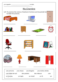 The classic songesand bed frame is beautiful and sturdy. French Bedroom Furniture Worksheet Teaching Resources
