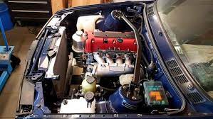 bmw e30 with a honda k20 inline four bmw e30 bmw e30