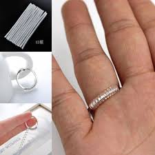 12pcs Insert Guard Tightener Reducer Resizing Fitter Ring Size Adjuster Ring Size Adjuster Ring Size Reducer How To Make Rings