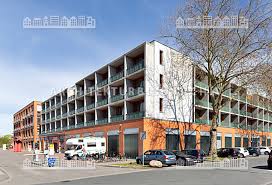 Hotel eingangspassage und eingangshalle mit skulptur von tobias. Germania Campus Munster Architektur Bildarchiv