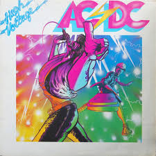 The iconic symbol, separating two parts of the band's name was adopted in 1974, inspired by the debut album high voltage, and since then it was present on all emblem except for. Ac Dc Logos And Lettering What S That Font