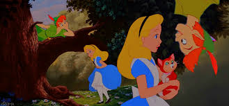 Alice And Peter Pan By Xreima On Deviantart Disney Art Peter Pan Disney Au