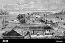 Port blair, andaman islands Black and ...