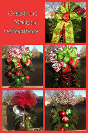 Christmas Mailbox Decorations Christmas Mailbox Decorations Christmas Decorations Ornaments Mailbox Decor
