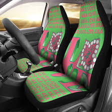 Alpha Kappa Alpha Car Seat Cover Alpha Cars Alpha Kappa Alpha Alpha Kappa Alpha Luggage